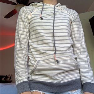 Maurice's cozy striped sweatshirt